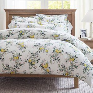 Pottery Barn - Monique Lhuillier Positano Percale Duvet Cover - F/Q